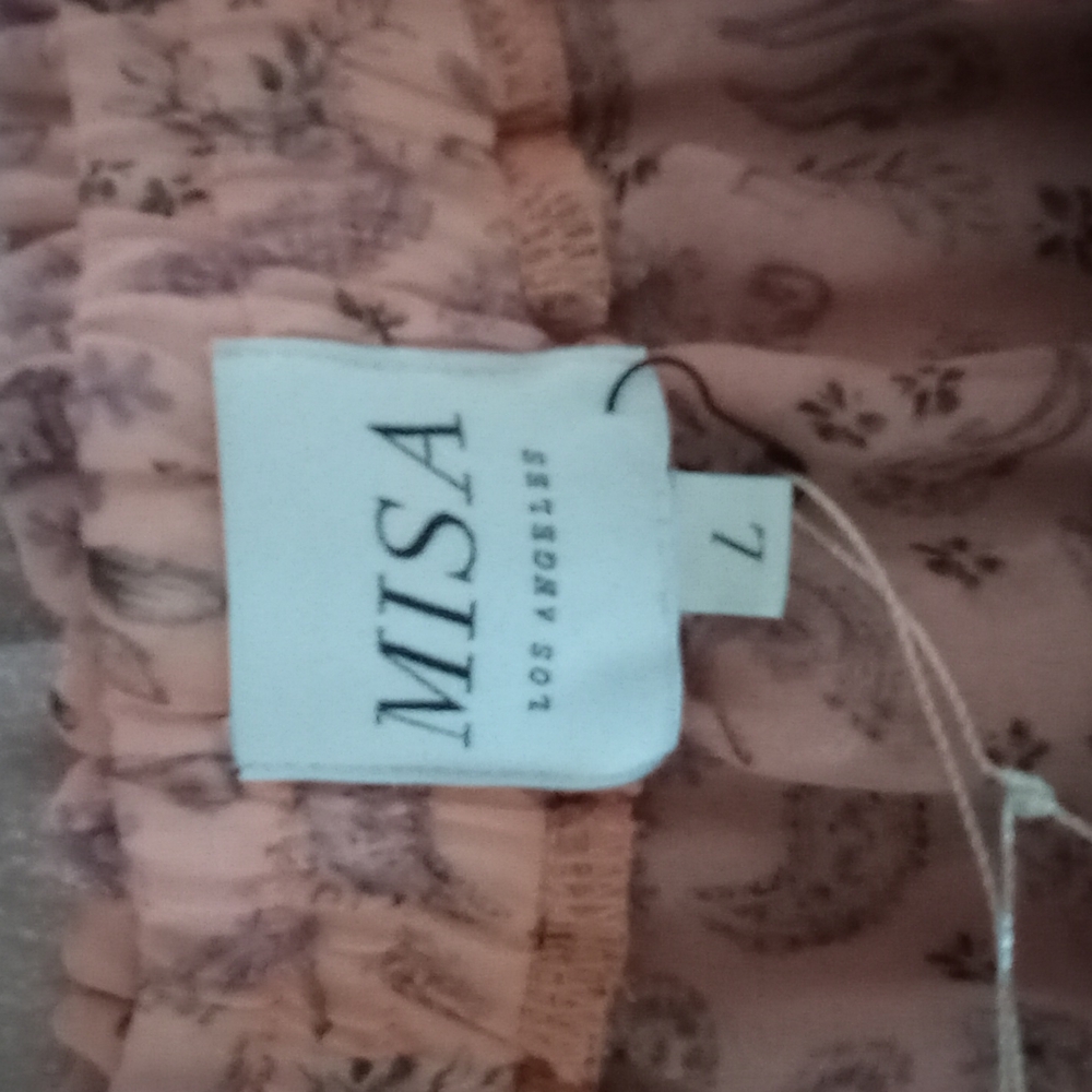 Floral Pink Ruffle Skirt - Picture 5 of 8